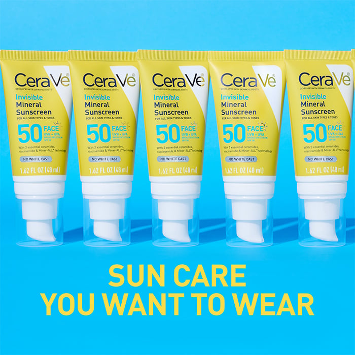 CeraVe Invisible Mineral Face Sunscreen spf S0
