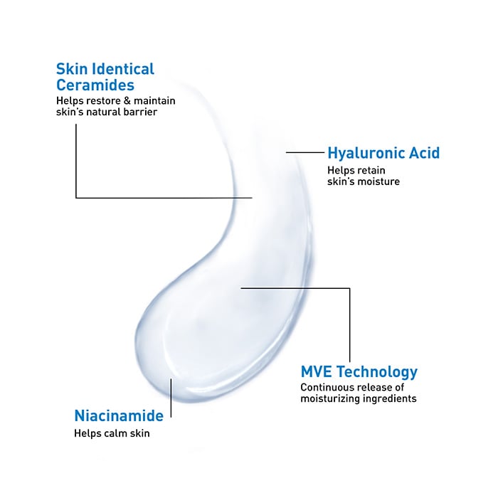 CeraVe Skincare Moisturizers Facial Moisturizers Ultra Light Gel Moisturizer