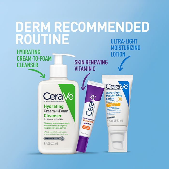 CeraVe Skincare Moisturizers Ultra Light Moisturizing Lotion Spf