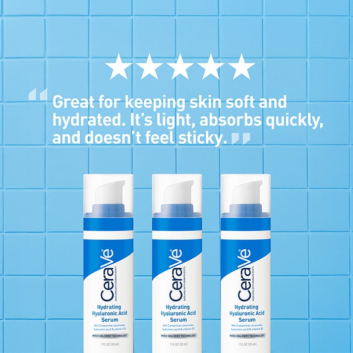 CeraVe Skincare Serums Hydrating Hyaluronic Acid Serum
