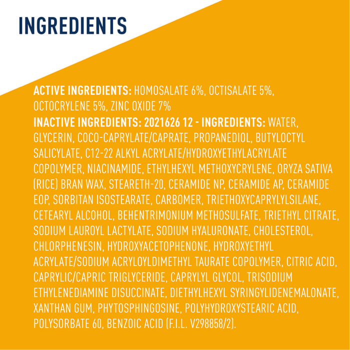 CeraVe Sunscreen Hydrating Sheer Sunscreen Broad Spectrum Spf For Face And Body