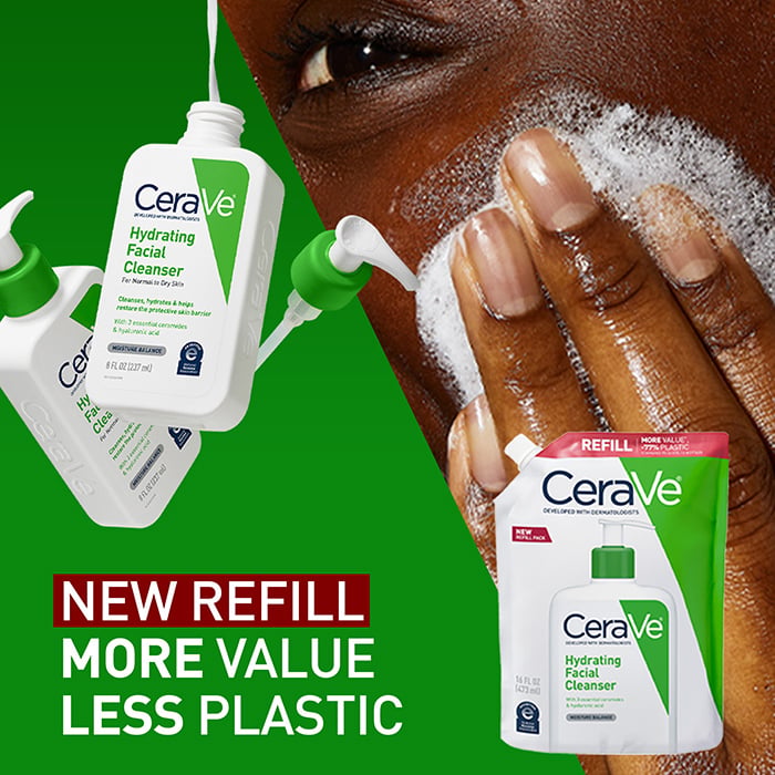 CeraVe Skincare Cleansers Hydrating Facial Cleanser