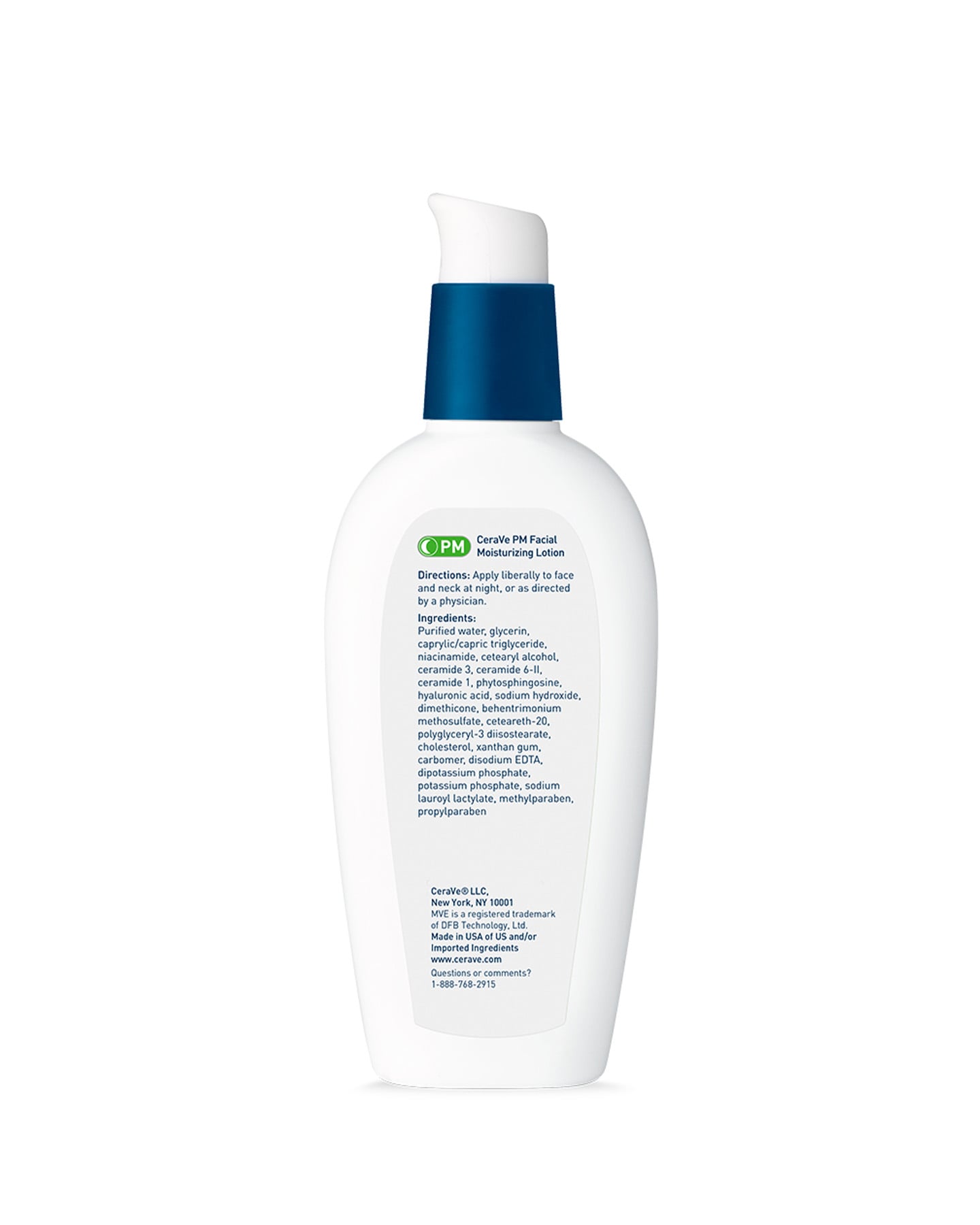 CeraVe Skincare Moisturizers Pm Facial Moisturizing Lotion