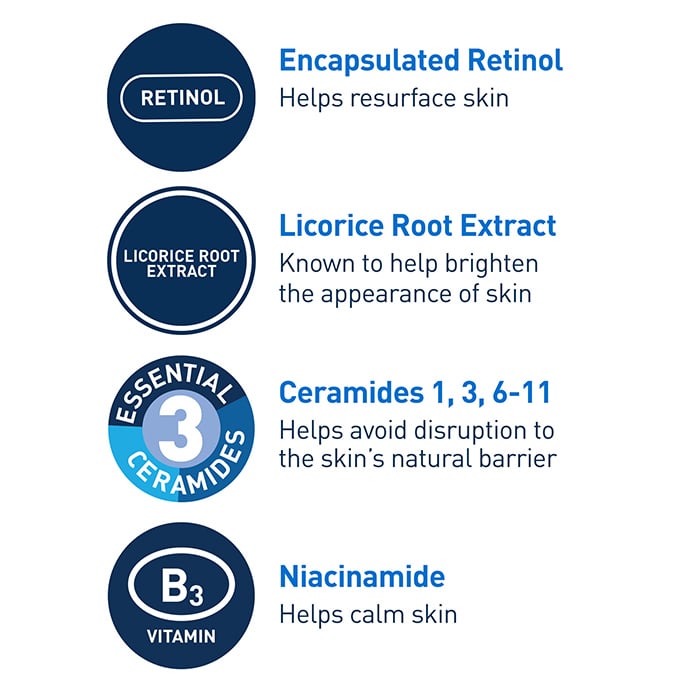CeraVe Skincare Serums Resurfacing Retinol Serum