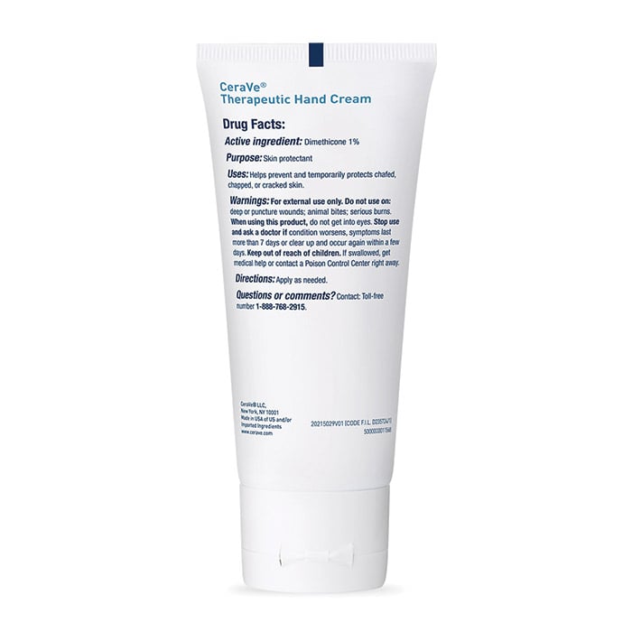 CeraVe Skincare Moisturizers Therapeutic Hand Cream